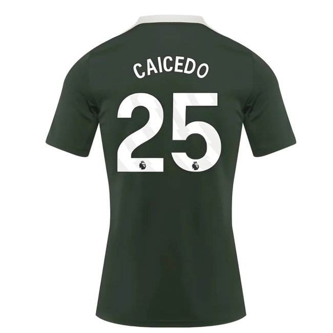 2025-2026 Chelsea Dri-Fit Strike Training Shirt (Green) (Caicedo 25)-SoccerKits Hub | Buy Soccer Jerseys Online